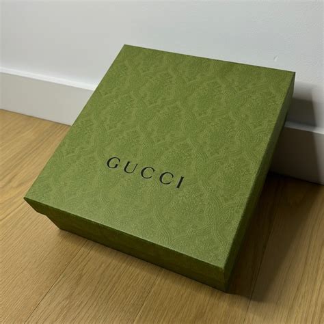 empty gucci shoe box|vintage Gucci shoe box.